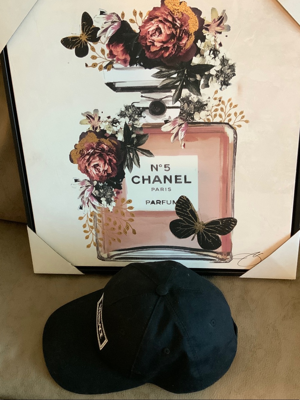 Versace Black Embroidered Logo Baseball Cap Retail $495 - Picture 3 of 6